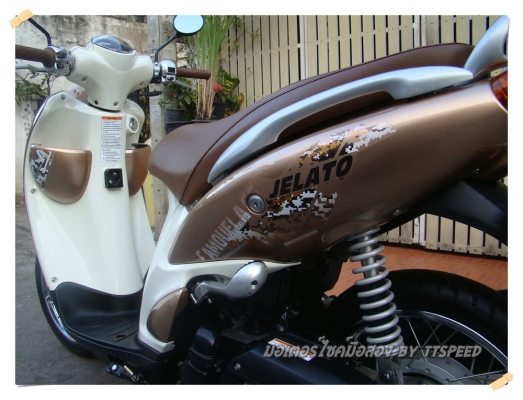 ขาย Jelato 125 fi รถบ้านซื้อสดไมล์แค่ 270 โลเท่านั้น