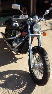 รถมาใหม่คับ ขาย Honda Steed 600 เดิมๆ เอกสารครบทะเบียนแท้ ประกอบใหม่คับ รถไม่มีปัญหาใดๆ