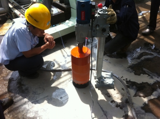 ขายเครื่องเจาะพื้นคอนกรีต coring core drill