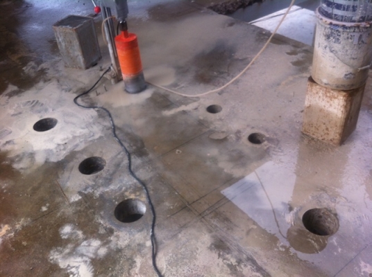 ขายเครื่องเจาะพื้นคอนกรีต coring core drill