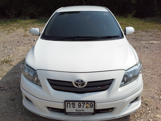 TOYOTA ALTIS 1.6 E TRD AT ติดตั้งเครื่องเสียงชุดใหญ่
