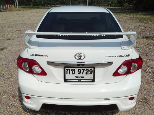 TOYOTA ALTIS 1.6 E TRD AT ติดตั้งเครื่องเสียงชุดใหญ่