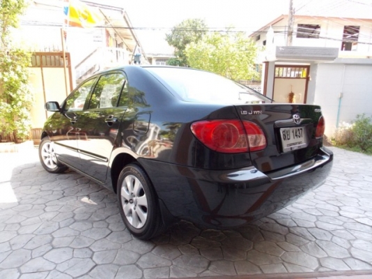 ALTIS 1.6 สีดำ รถเดิม วิ่งน้อย ไม่เคยทำสี