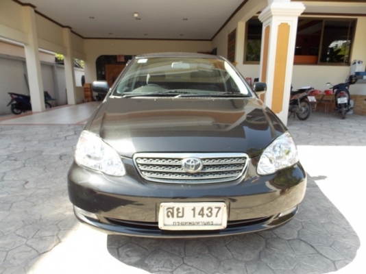 ALTIS 1.6 สีดำ รถเดิม วิ่งน้อย ไม่เคยทำสี