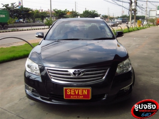 CAMRY 2.4 V สีดำ ติด LPG ปี 07