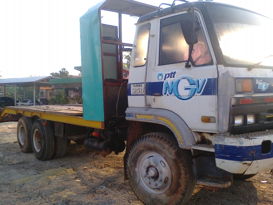 DAEWOO 320 เทอโบแรงม้า พร้อมชุดแแก้ส NGV มีใบคุมเครื่องด้วยครับ พอดีบ้านผมบ้านนอกไม่มีปั้ม NGVครับ ยกลงจาก UDหางปลา