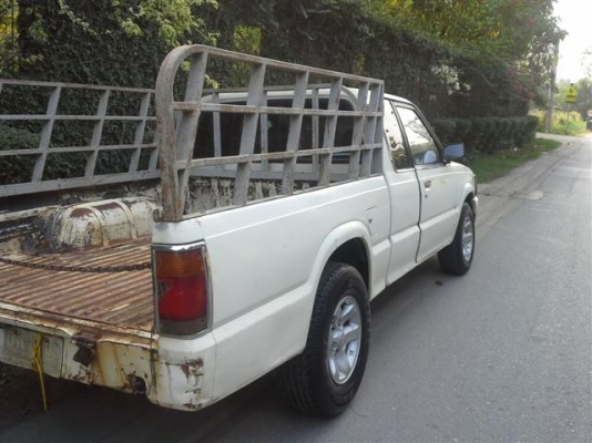 1998 MAZDA, FIGHTER 2.5 DOUBLE CAB โฉม DOUBLECAB สีขาว เกียร์ธรรมดา