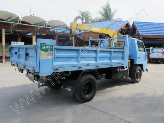 รถบรรทุกดั๊มพร้อมติดเครน ยี่ห้อ ISUZU รุ่น NPR 110 แรงม้า ติดเครน 2 ตัน (มีภาพ VDO ประกอบ) รถบรรทุกดั๊มพร้อมติดเครน ยี่ห้อ ISUZU รุ่น NPR 110 แรงม้า ติดเครน 2 ตัน (มีภาพ VDO ประกอบ)