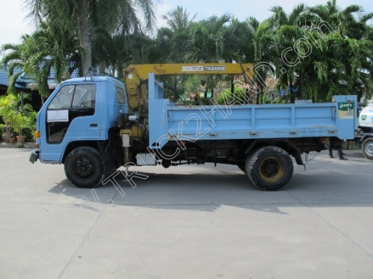 รถบรรทุกดั๊มพร้อมติดเครน ยี่ห้อ ISUZU รุ่น NPR 110 แรงม้า ติดเครน 2 ตัน (มีภาพ VDO ประกอบ) รถบรรทุกดั๊มพร้อมติดเครน ยี่ห้อ ISUZU รุ่น NPR 110 แรงม้า ติดเครน 2 ตัน (มีภาพ VDO ประกอบ)