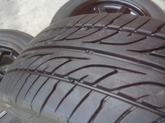 ขายแม็ก15 te38 พร้อมยาง195 60 15 กว้าง6.5 ยางปี12 95\% ขาย12000