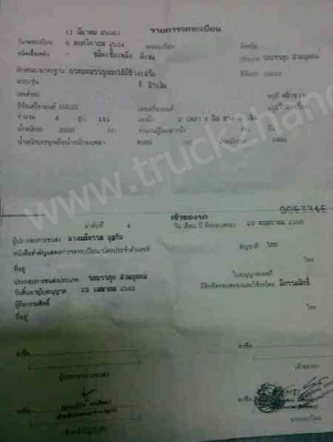 รถบรรทุก 6 ล้อ ยี่ห้อ ISUZU รุ่นNPR 115เเรงม้า