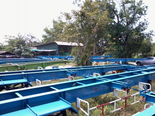 รถเทรลเลอร์นำลาภ  มงคลสยาม  ขายหางก้างปลา  2  เพลา   NUM  LAP