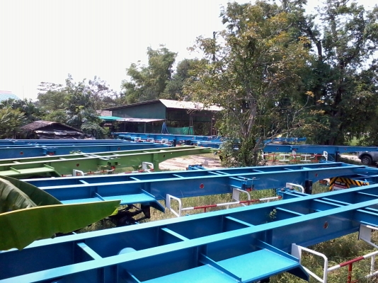 รถเทรลเลอร์นำลาภ  มงคลสยาม  ขายหางก้างปลา  2  เพลา   NUM  LAP