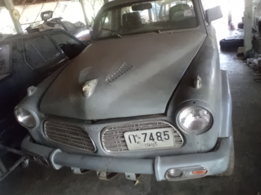 ขาย volvo 122 แปลงเป็นกระบะ สะตายจิ๊ปทหาร เครื่อง SD23 ช่วงล่างมีโฟล์โตโยต้า