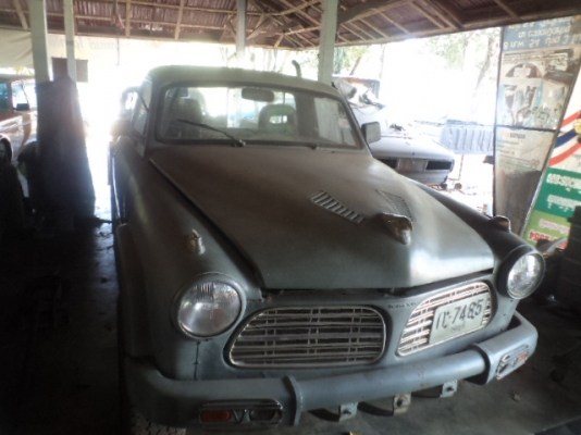 ขาย volvo 122 แปลงเป็นกระบะ สะตายจิ๊ปทหาร เครื่อง SD23 ช่วงล่างมีโฟล์โตโยต้า