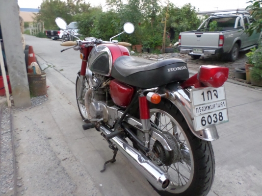 วุฒินนบุรี// ขาย CB175 แต่งเป็น CB77 โครตสวยคับของแท้เยอะทะเบียนแท้พร้อมโอนภาษีไม่ขาดต่อ