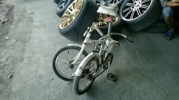ขายจักรยาน JAGUAR พับได้1900