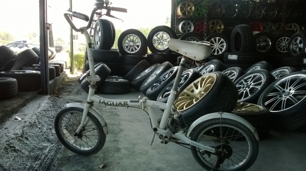 ขายจักรยาน JAGUAR พับได้1900