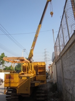 ขาย- รถบรรทุก ตีนตะขาบ ดั๊มเปอร์ dumper : KOMATSU CD40C-1 ติดเครน 3 ตัน ยกดั๊ม พร้อมใช้งาน ขาย- รถบรรทุก ตีนตะขาบ ดั๊มเปอร์ dumper : KOMATSU CD40C-1 ติดเครน 3 ตัน ยกดั๊ม พร้อมใช้งาน