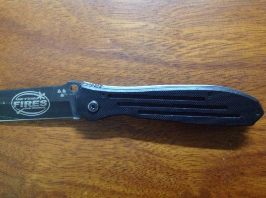 ขายมีดพับ Army Strong Fires