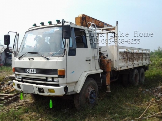 ISUZU FVM ยอดจัดไฟแนนซ์ได้ 500,000 บาทค่ะ