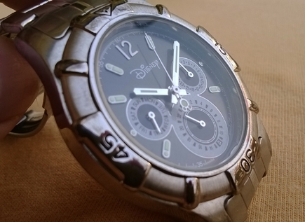 DISNEY japan movt Quartz ขนาด 40มม.(รวมเม็ด) สภาพ 95\%