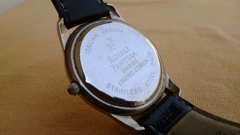 ROYALE PANTERA Quartz Italian design ขนาด 37 มม. ROYALE PANTERA Quartz Italian design ขนาด 37 มม.