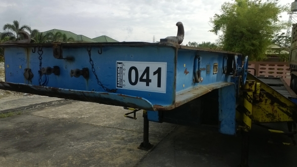 หางโรเบท2คานของYS หางล้อโผล่ ยางสภาพใหม่เรเดียนทั้ง8ส.หางทนทาน กว้าง3ม.เป็นหางนอก(มีเอกสารประมูล)...