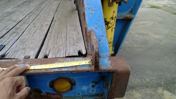 หางโรเบท2คานของYS หางล้อโผล่ ยางสภาพใหม่เรเดียนทั้ง8ส.หางทนทาน กว้าง3ม.เป็นหางนอก(มีเอกสารประมูล)...