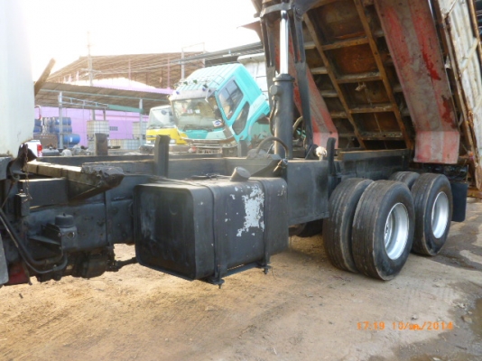 แสงฟ้าเต้นรถ////ขายรถ HINO-3M ดั้มแม่ ลูก2คานดั้ม ส.สุชัย ยางสภาพ80\%