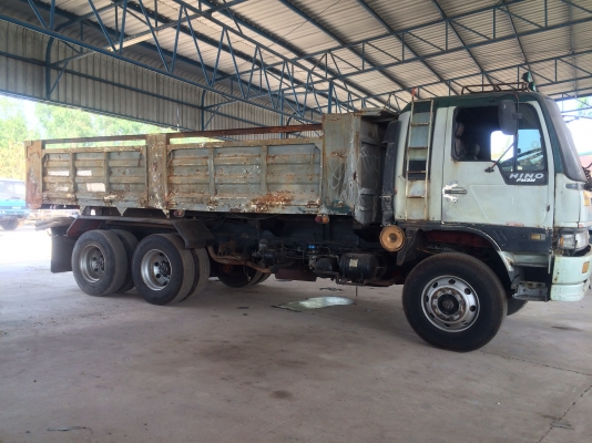 แสงฟ้าเต้นรถ////ขายรถ HINO-3M ดั้มแม่ ลูก2คานดั้ม ส.สุชัย ยางสภาพ80\%