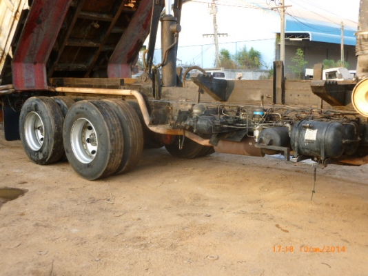 แสงฟ้าเต้นรถ////ขายรถ HINO-3M ดั้มแม่ ลูก2คานดั้ม ส.สุชัย ยางสภาพ80\%