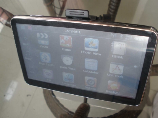 GPs ติดรถยนต์5 inch 4GB memorey Load 3D MaP DDR 128 M