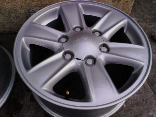 แม็ก Isuzu ขอบ16 พร้อมยางDunlop Grandtrek AT20  /แม็ก Isuzu All New 4x4