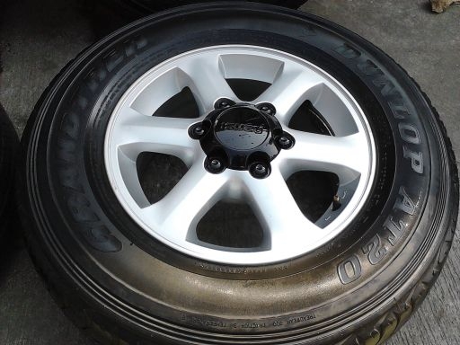 แม็ก Isuzu ขอบ16 พร้อมยางDunlop Grandtrek AT20  /แม็ก Isuzu All New 4x4