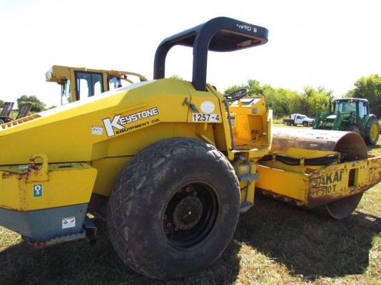 มาใหม่ ขายรถบด SAKAI SV510T รถเก่านอกสวย ไม่เคยใช้งานในไทย สภาพเดิมๆ เอกสารครบ