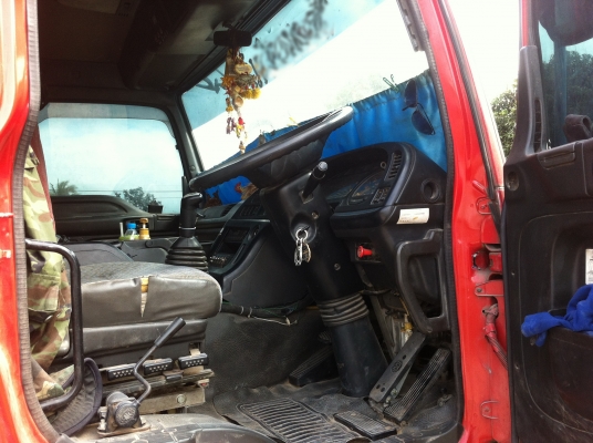 ขายรถพ่วง 24 ล้อ 2 เพลา แม่-ลูก กระบะเหล็กคอกเกษตรไม่ดั้ม ISUZU GIGR 6WA1 ปี.54-55 รถสวย พร้อมใช้