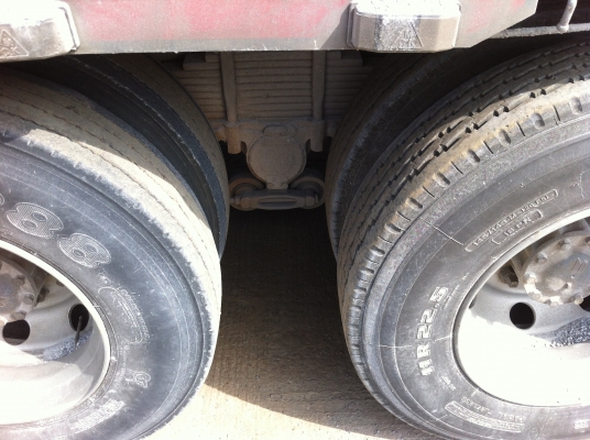 ขายรถพ่วง 24 ล้อ 2 เพลา แม่-ลูก กระบะเหล็กคอกเกษตรไม่ดั้ม ISUZU GIGR 6WA1 ปี.54-55 รถสวย พร้อมใช้