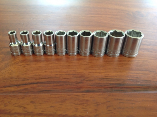 ขายลูกบล็อค Blue-Point 1/4" เบอร์ 3/16 - 9/16 นิ้ว