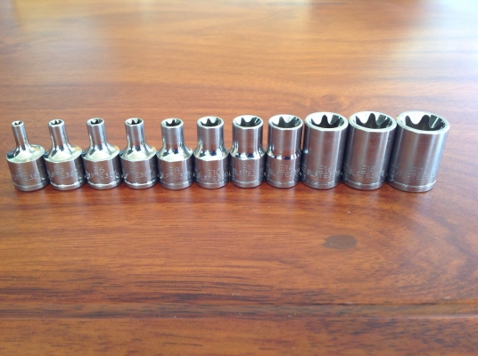 ขายลูกบล็อค Blue-Point 3/8" หัวเหลี่ยมพิเศษ เบอร์ E4-E20