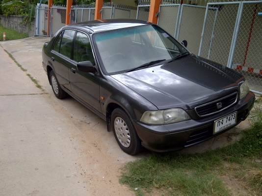 ขายรถเก๋ง HONDA CITY 1.5 EXI ปี 1997 เกียร์ธรรมดา กระจกไฟฟ้า