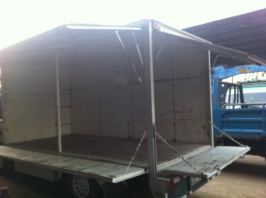 ISUZU NKR (หัวการ์ตูน) ตู้แห้งเปิดข้างได้ เครื่อง 4BE1 (110 แรงม้า) ซีสวยมากๆ ยางเต็ม แอร์เย็น ทะเบียนพร้อมโอน