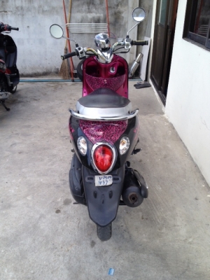 ขาย FiNO สีชมพู-ดำ ล้อแม็ก ปี53