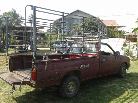 รถกระบะNISSAn ฝาขาว เครื่อง2500 ขายแต่รถไม่ขายคอกครับ