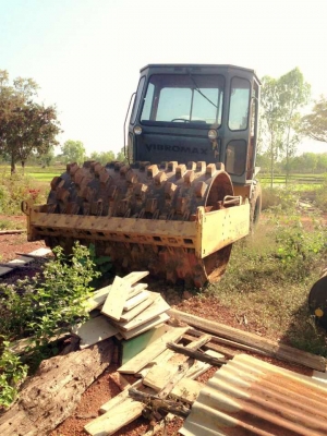 รถบดVIBROMAX WII03-2เพลา เปลือกหนาม เอกสารอินวอยซ์