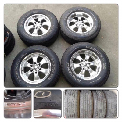 ขายล้อแม็กซ์ Lenso Shogun ขอบ16 6รู139 + ยาง ราคา 7,900 บาทถูก