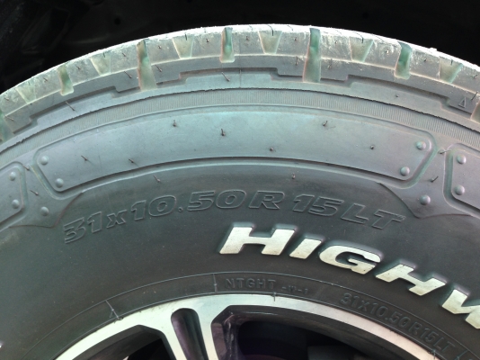 ขายยาง NITTO H/T 31x10.5 r15 ปี 12 . ขายยาง NITTO H/T 31x10.5 r15 ปี 12 .