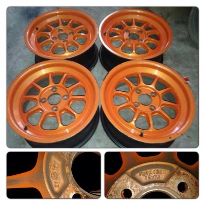 ขายแม็กมือ2 F 1 ขอบ15 4 รู100 กว้าง 7 ราคา 7,300 บาทถูก