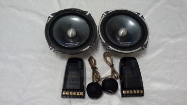 ลำโพง Alpine 6.5" แยกชิ้นพร้อม Twister และ Network