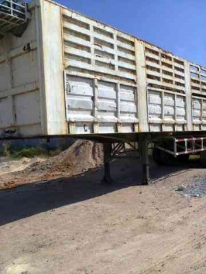 ขายหางพ่วงไม่ดั๊มพ์ ยาว 10.5 เมตร 2 เพลา อู่พนัส ทะเบียนพร้อม สภาพพร้อมใช้งาน